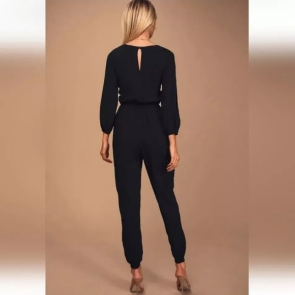 Lulu's Black Jumpsuit - Picture 4 of 9